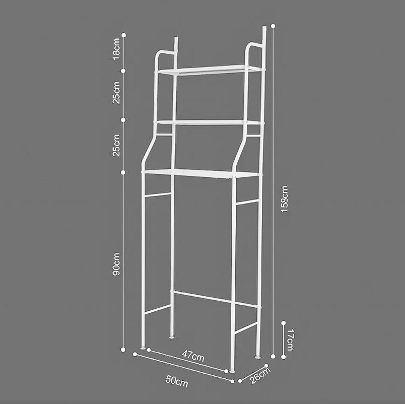 Miniatura 3 de Organizador de baño 3Niv